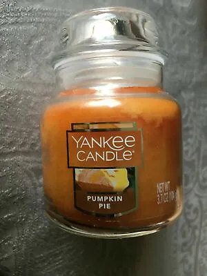 Yankee Candle Small Jar Pumpkin Pie Usa White Label 2019 • £17.95