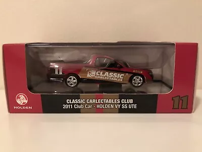 1:43 Holden VY SS Ute 2011 Classic Carlectables Club Car • $15.50