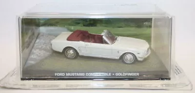 Fabbri 1/43 Scale Diecast - Ford Mustang Convertible - Goldfinger • £14.99