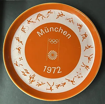 München 1972 Olympic Dinner/Serving Plate - Munich Summer Olympics • $20
