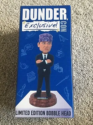 The Office Prison Mike Michael Scott Bobblehead - NEW Dunder Con RARE 1000 MADE! • $54.99