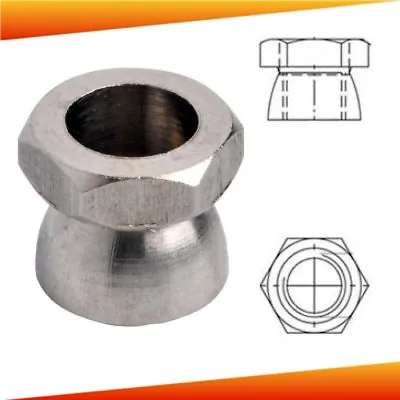 £3.99 • Buy M10 Security Shear Nuts - Stainless Steel Pack Of 10