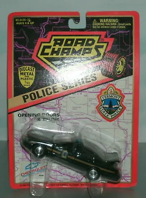 1/43 Scale 1997 Chevy Caprice 9C1 Police Car (Vermont State Trooper) Road Champs • $10.99