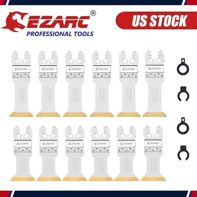 12Pcs Oscillating Multitool Saw Blade Tool Set For Dewalt Fein Bosch Milwaukee • $41.39