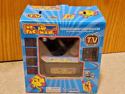 1993 Ms. Pacman TV Plug N Play Classic Arcade Video Game W/ Original OEM Box • $49.99