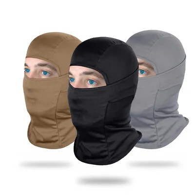 Balaclava Windproof Ski Mask Cold Weather Face Mask Tactical Military Hood Hat • $3.99