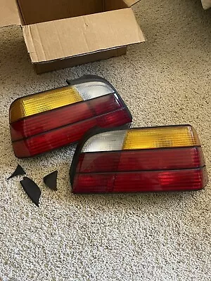 BMW E36 OEM Coupe/Vert TAILLIGHTS M3 328 325 318 323 Factory Stock Set *DAMAGED* • $15.99