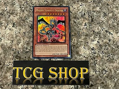 Malefic Stardust Dragon - Limited Edition Ultra Rare Yu-Gi-Oh! Card From JUMP! • $25