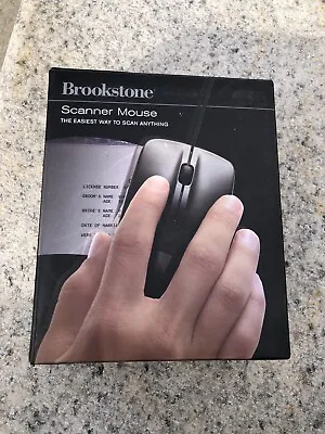 Brookstone Scanner Mouse Easy Way To Scan Anything OCR Technology New Open Box • $19.99