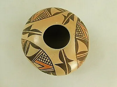 $340 • Buy Hopi Polychrome Pottery Seed Pot By Adelle Nampeyo 