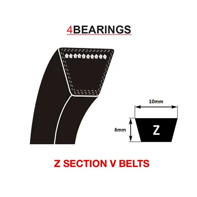 Z18V Z Section V Vee Belt 10 X 6mm • £2.09