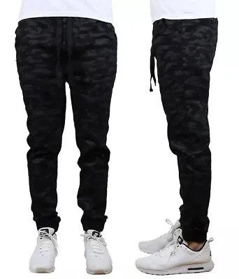 Galaxy Men's Regular-Fit 100% Twill Cotton Jogger Pants ( Size S-2XL ) NWT • $15.95