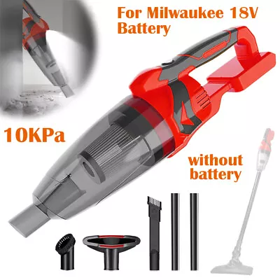 Handheld Vacuum For Milwaukee 18V Battery Cordless Car Vacuum Cleaner 10KPa LED • $70.70