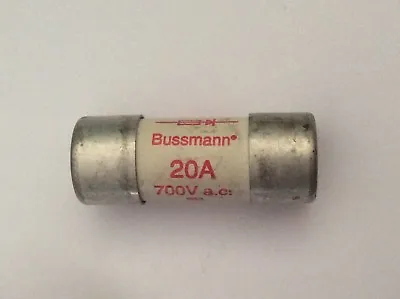 New/old Stock Bussmann 20A 700V Ac - Tested. • £8.99