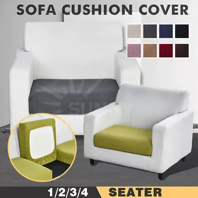 $13.97 • Buy Super Stretch Sofa Couch Cover Lounge Seat Slipcover Protector 1 2 3 4 Seaters