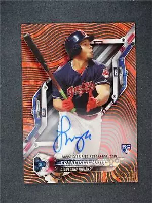 2018 Topps High Tek Auto Red Orbit Diffractor AL #HT-FM Francisco Mejia /10 • $3.99