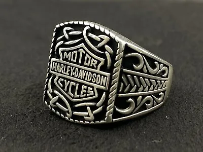 Harley Davidson Ring Men Ring Biker Ring Motorcycle Ring Statement Ring • $49.90