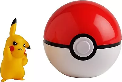 $19.99 • Buy TOMY Pokemon Ball Clip N Carry Belt  Pikachu, Charmander, Bulbasaur Figures