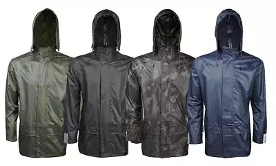 Unisex Raincoat Great For All Round Season Jacket For Rainy Windy Days Cagoule • £8.49