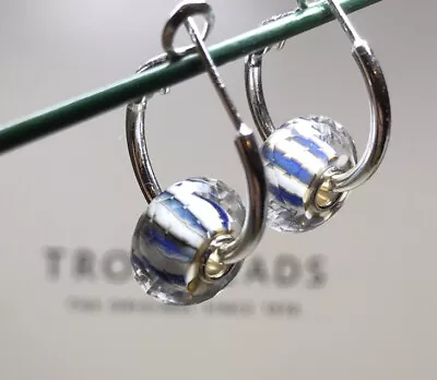 Trollbeads Open Sky Faceted Glass Earrings • $111.90