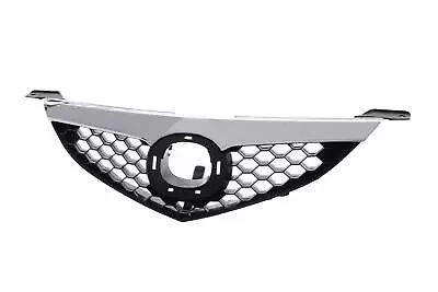 Black Grille With Chrome Molding Trim For 2007-2009 Mazda 3 Sedan MA1200186 • $47.64