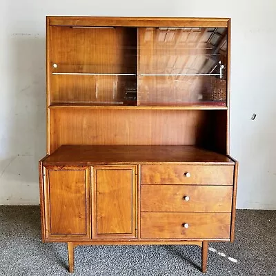 Mid Century Modern Drexel Declaration Hutch/Etagere/Cabinet • $1995