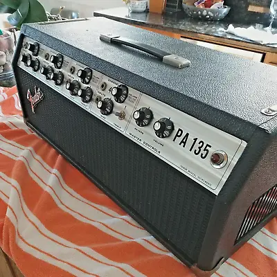 Fender PA-135 Tube Amplifier For Vocals Bass Or Guitar • $599