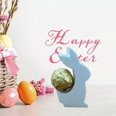 Easter Rabbit Silicone Gypsum MoldDIY Handmade Scented Candle Molds Home Decor • $7.73