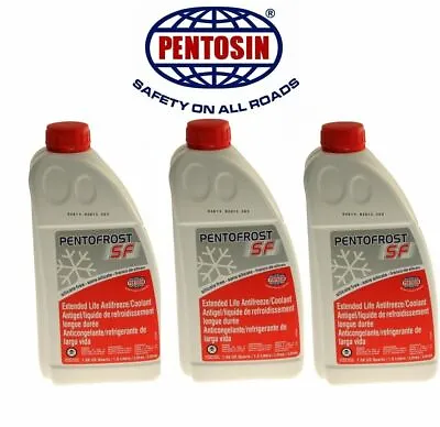 4.5 Liter Pentofrost SF-G12+ Pink Pentosin Engine Coolant Antifreeze For Audi VW • $65.84