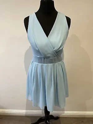 Womens Baby Blue Dress From Wal G - Size S - New With Tags • £9.99