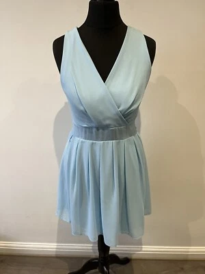 £9.99 • Buy Womens Baby Blue Dress From Wal G - Size S - New With Tags