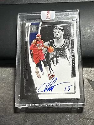 2021 Impeccable Vince Carter Immortal Ink 34/35 On Card Auto NETs Sealed • $15.50