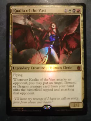 Mtg Magic Kaalia Of The Vast FOIL ENGLISH Commander's Immensity Arsenal • $19.78