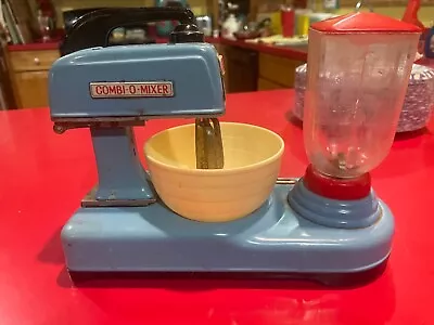  Vintage Child's Combi-O-Mixer Blender And Food Mixer Battery Tested Toy Works • $150