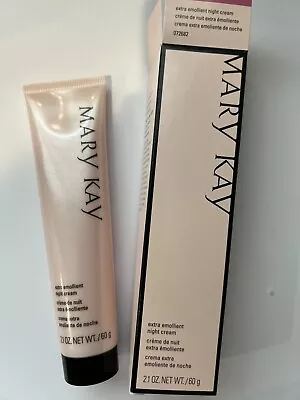 Mary Kay Extra Emollient Night Cream Dry Skin Moisturizer 2.1 Oz  • $14.50