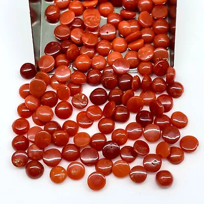 50 Pcs Natural Italian Coral 4mm Loose Untreated Gemstones Wholesale Lot • $21.49