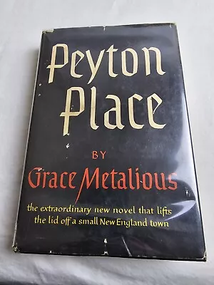 Peyton Place By Grace Metalious 1956 Hardcover With Dust Jacket. HCDJ • $14.99