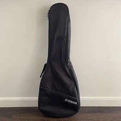 YAMAHA 34.5in/88cm 1/2 Size Guitar Black Soft Padded Gig Bag Case Shoulder Strap • $39.95