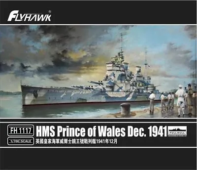 £39.36 • Buy Flyhawk 1/700 1117 HMS Prince Of Wales Dec.1941