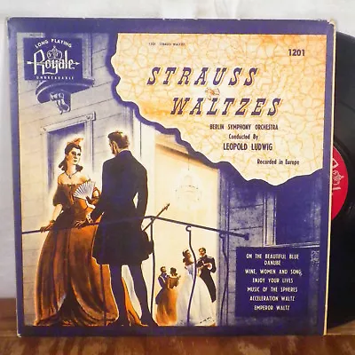 £26.65 • Buy Leopold Ludwig Strauss Waltzes LP Royale 1951 Flipback Rare High Grade EX