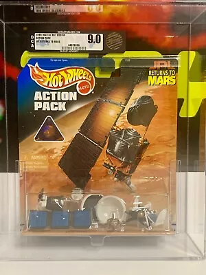 1999 Mattel Hot Wheels Action PackJPL RETURNS TO MARS AFA 9.0 PERFECT MINT • $134.99