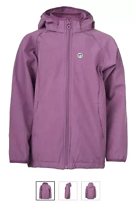 MINYMO Girls Pink Softshell Jacket. Size 10Y (140). New Condition • £25