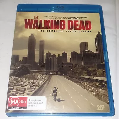 The Walking Dead - The Complete First Season / Series 1 (Blu-ray 2010) FREE POST • $8.99