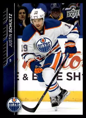 2015-16 Upper Deck #326 Justin Schultz Edmonton Oilers Hockey Card • $1.55