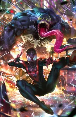 Miles Morales: Spider-man #3 Derrick Chew (616) Exclusive Virgin Var (02/15/2023 • $18