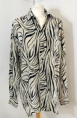 £35 • Buy Ladies Silk Shirt From  Equipment, M, 100% Silk
