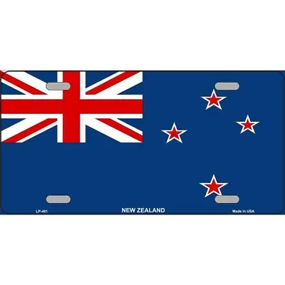 MINI Size 4 X2.2  License Plate Metal Sign For Home New Zealand Flag • $16.90