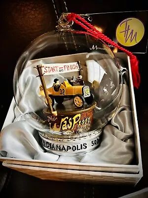 Vintage Indianapolis Indy 500 First Win MARMON WASP Glass Christmas Ornament • $79.99