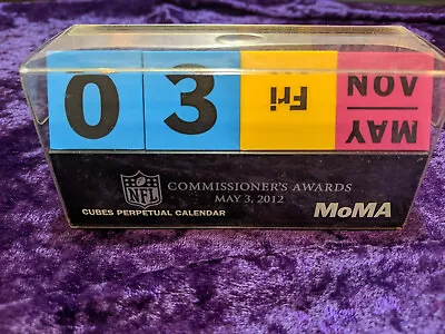 ORIGINAL NFL Commissioner 2012 MOMA Perpetual Calendar Museum Of Modern Art  NEW • $175