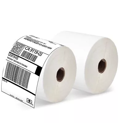 4  X 6  Direct Thermal Shipping 2 Rolls 1000 Labels For Zebra Eltron LP-2442 US • $28.92